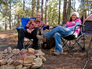 Camping Couple