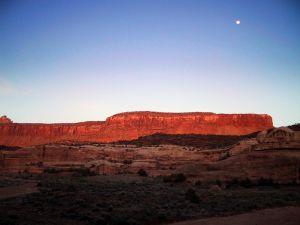 An inspiring view from Davis Canyon, Utah