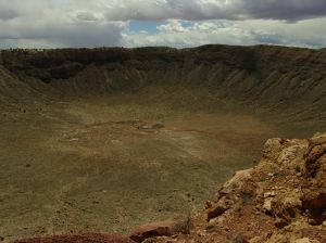 Barringer Crater near Flagstaff, Arizona