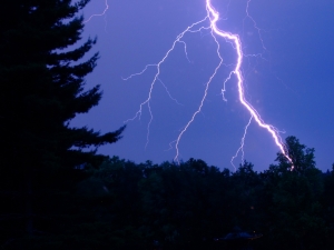 Lightning: Beautiful, deadly, and a real concern for hikers!